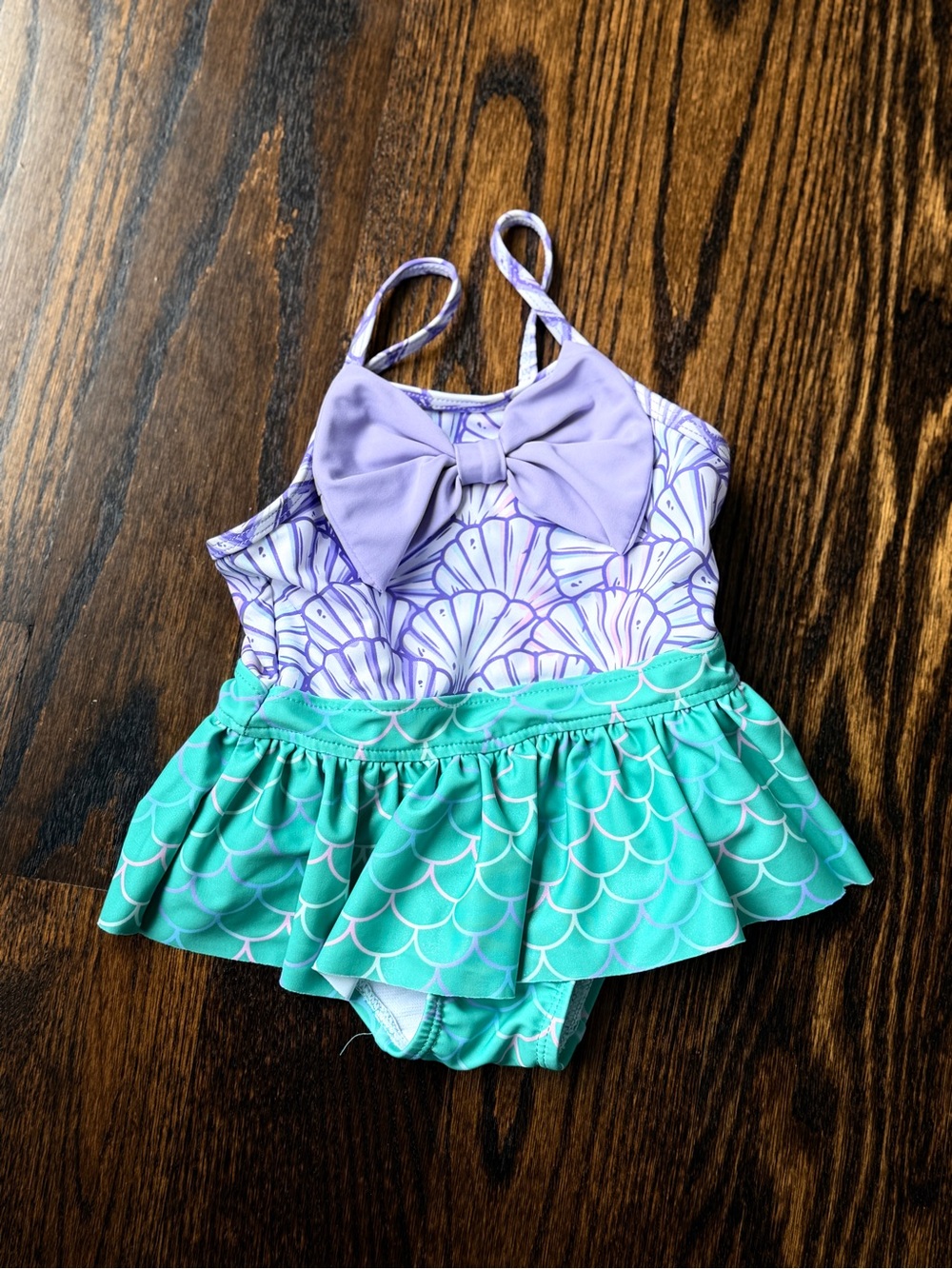 Ruffle Butts Magical Mermaid Skirted One-Piece